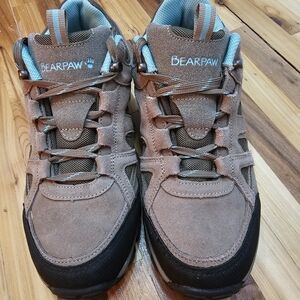 BearPaw Women's Tan and Black Athletic Shoes